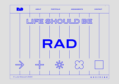 New Portfolio Site brutal brutalism brutalist brutalist design portfolio rad ui ui ux ui design uidesign uiux ux ux ui ux design uxdesign uxui websafe website