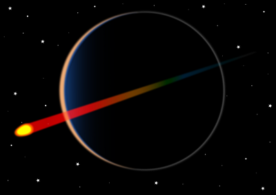 Make a wish! affinitydesigner asteroid galaxy glow illustration planet space stars