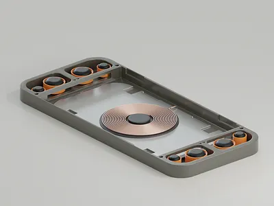 Wireless charger concept. 3d apple blender blender3d c4d concept cycles dropbox illustration render
