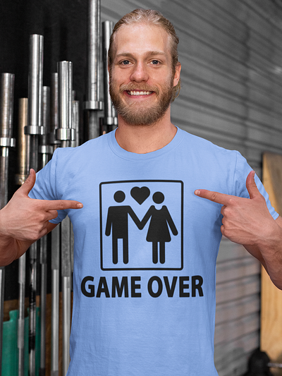 Game over artwork lettering tshirt tshirt design tshirtdesign typography