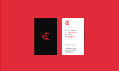 Presentation Card - Personal Brand brandidentity branding design identity design illustration logo profile typography ui ux