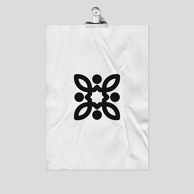 Flower LOGO experiments branding design flower graphic icon logo logotype mark symbol vector