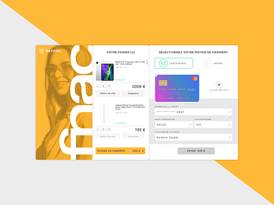 Credit Card Checkout app boutique branding card checkout credit dailyui design store ui ux web