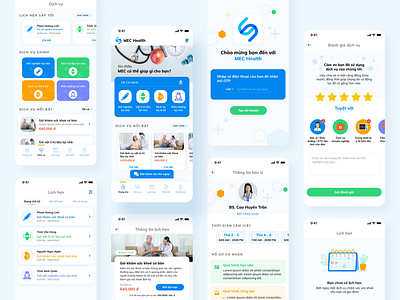 MEC Health App - Shot #1 app design health mec medical mobile ui