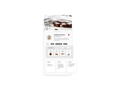 #1 myProject app design recipe book