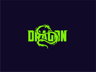 Dragon branding design illustration logo