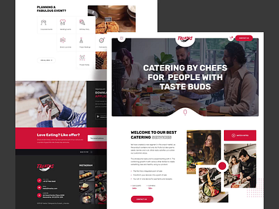 Web Interaction - Treatos landing page concept 02 🔥 Restaurant 🔥 food delivery food delivery app food delivery service interaction animation interactiondesign interactions restaurant restaurant app restaurant branding restaurant website website design