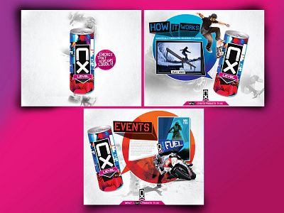 NX Level Energy Drink Website Concept branding design webdesign