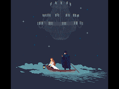 Phantom of the Opera pixelart pixels opera phantom