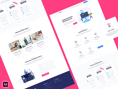 Digital marketing and SEO landing page appdesign clean ui design digital digitalmarketing flat interface minimal modern design seo seo company ui uidesign uxui