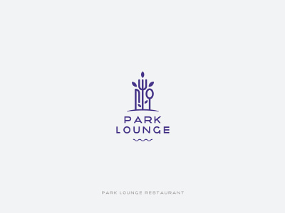 Park Lounge Restaurant Logo bangladesh branding concept food logo lounge nature logo park restaurant restaurant logo