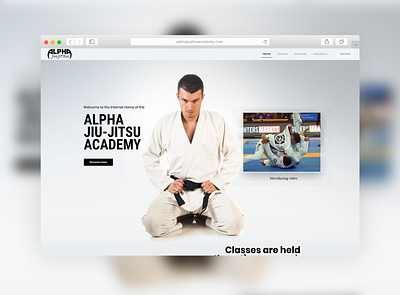 Alpha Jiu-Jitsu | Website Design businesswebsite designinspiration logo design onlinebusiness presentation website sparkweb ui uidesign ux web web design web design agency web site webdesign webdesigner website website concept website design websitedesign