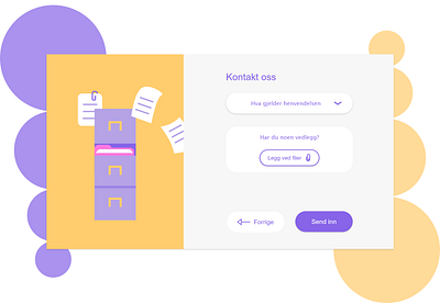 Kontaktskjema (Daily UI - contact form + dropdown) contact form dailyui dropdown file upload