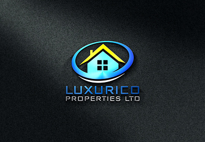 Luxurico- Premium Quality Real Estate Logo Design 3d logo design design a logo freestyle logo hand drawn logo logo design professional logo design signature logo vintage logo watercolor logo