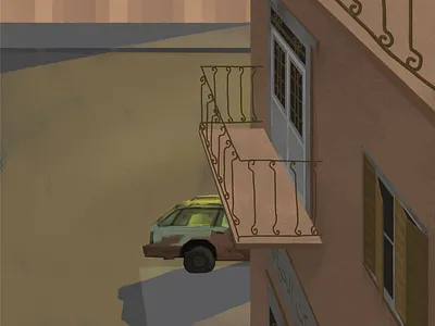 Cairo from my dreams arabic typography architecture art cairo digital illustration drawing egypt illustration old photoshop