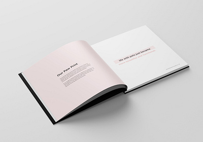 Brand Story brand branding design identity layout mission print publication slogan strategy vision