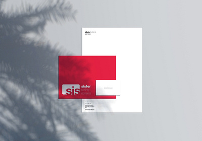 SIS Stationery branding business idenitity layout logo organization print stationery