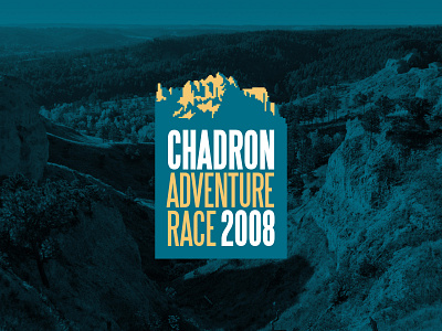 Chadron Adventure Race adventure branding chadron event hills identity identity design logo logo design mountain outdoors race