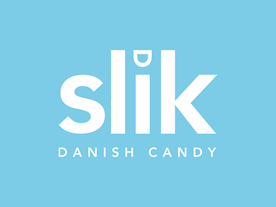 Slik art brand branding candy creative danish design dribbble icon identity illustration illustrator logo logos mark symbol type typogaphy ui vector