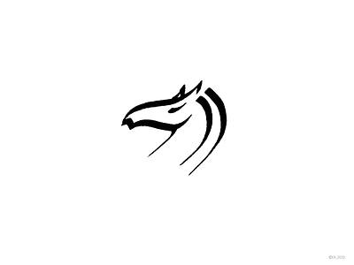 Birth of sign. Horse character design drawing graphic hand drawing illustration ink logo nature nature logo