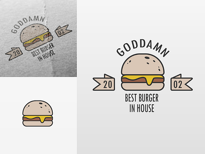 Burger Logo animation sign in design flat design illustration ios app design logo logodesign logodesignchallenge logodesigner logodesignersclub online food photoshop top 5 ui design