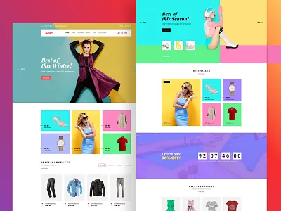 Baari ecommerce business corporate design creative design ecommerce ecommerce design fashion figma homepage landing page redesign rewebsotech template typography ui ui design uidesign uiux web design webdesign