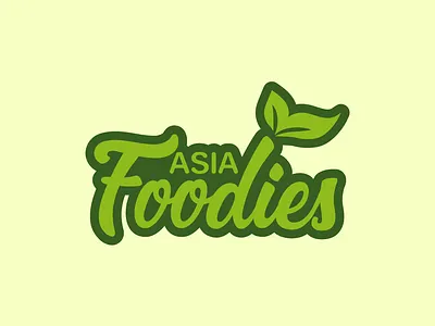 ASIA Foodies Logo Design brand brand identity branding logo corporate food identity illustration logo logo design logo designer logos