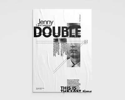 Forrest Gump meets The National blackandwhite forrest gump layout poster print the national typogaphy