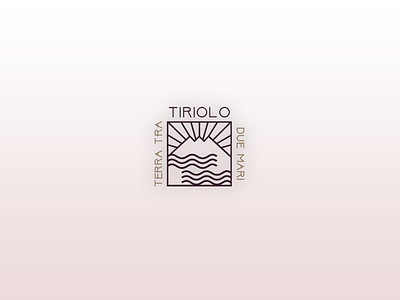 logo tiriolo mare montain see sun terra tiriolo