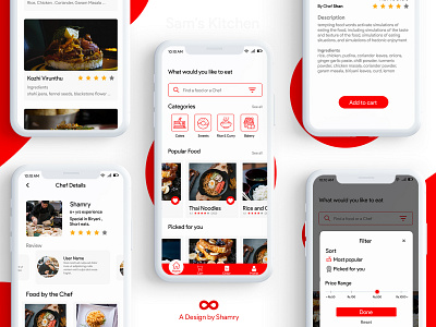 Sam's Kitchen app app design appdesign creative design design app design art designer designs illustration illustrator interface love sketch uidesign uiux ux uxdesign vector