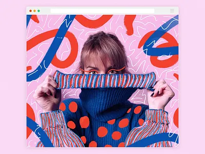 Illustrated picture color pallette designer illustration procreate