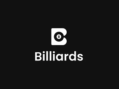 Billiards Logo Animation animation billiards branding design identity logo logo animation logo design logo reveal logotype motion motion design negative space logo smart logo