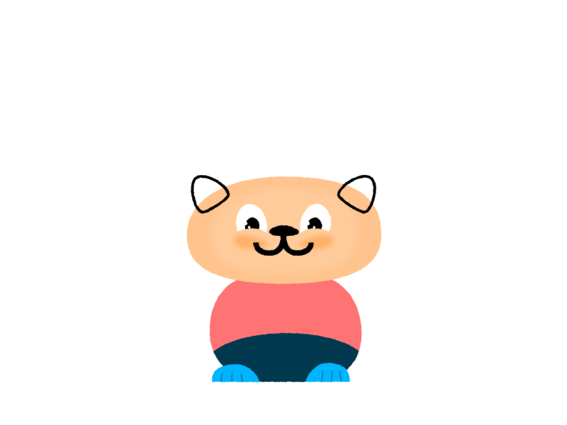 fake 3d character animation 2danimation 3d animation animation 2d cat character character animation cute character duik explainervideo fake3d flat flatdesign fun head turn motion motion design rig