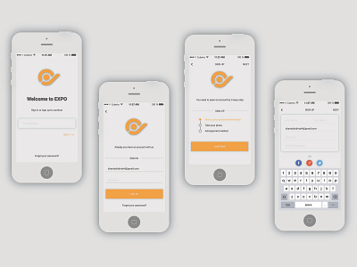 Sign Up UI Design app ui ux