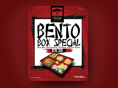 Bento Box Special Poster