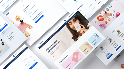 Print shop e commerce ui ux web