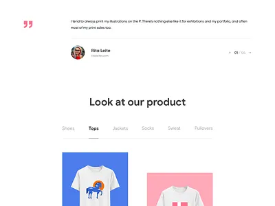 Landing Page - Print clean colors design illustration landing minimal page ui ux web website