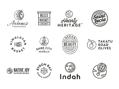 monoline logos drawing illustration logo minimal monoline simple