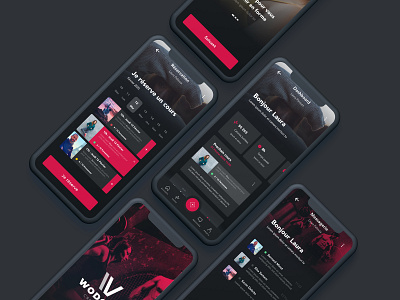 Crossfit Booking App app application book booking crossfit design exercise fitness ios mobile sport training uidesign ux