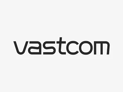 Vastcom type logo brand branding design font fontlogo label logo logo mark logodesign logotype type typelogo vector