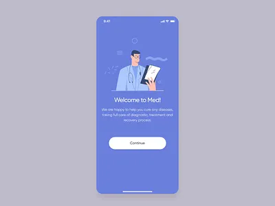 Healthcare Mobile App for Doctors and Patients clinic doctor healthcare hospital mobile app website