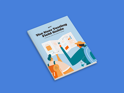 The User Testing Field Guide book branding ebook illustration typography