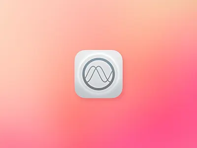 Binaural Alarm App Icon alarm app gradient icon
