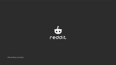 reddit branding concept design logo rebranding reddit redesign redesign concept vector