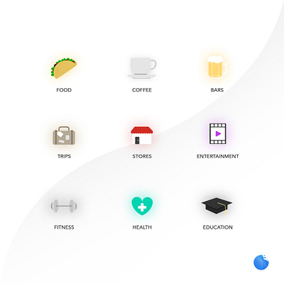 Brand Type Icons app brand design icons iconset services ui uiux