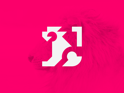 Lion 24 abstract animal italy lion logo market sardinia symbol time