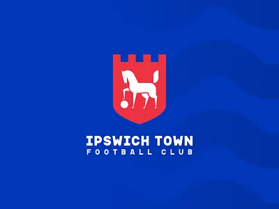 Simple Football | Ipswich Town F.C. 🏴󠁧󠁢󠁥󠁮󠁧󠁿 badge crest design fc football ipswich logo soccer town