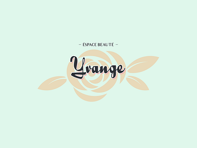 Yvange branding icon logo typography