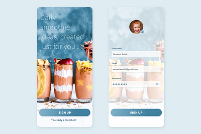 Daily UI #001 - Sign Up