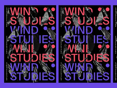 Wind Studies design graphic graphicdesign illustration poster poster a day poster art poster design typography